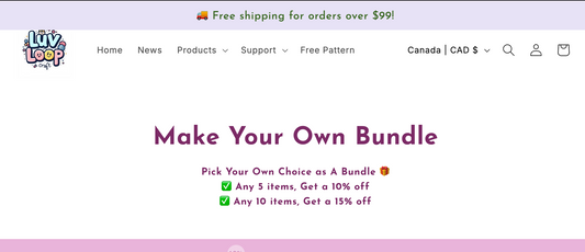 Create Your Own Yarn Bundle & Save! 🧶💖