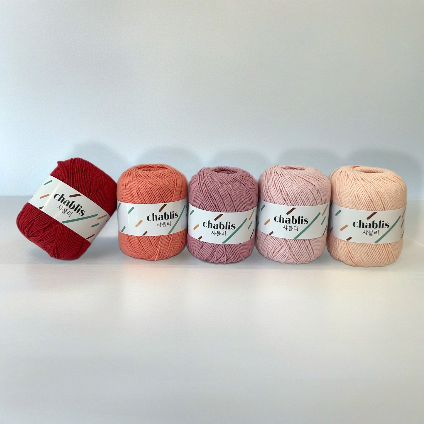 100% Cotton Soft and Durable - Chablis 60g - Best for Crochet