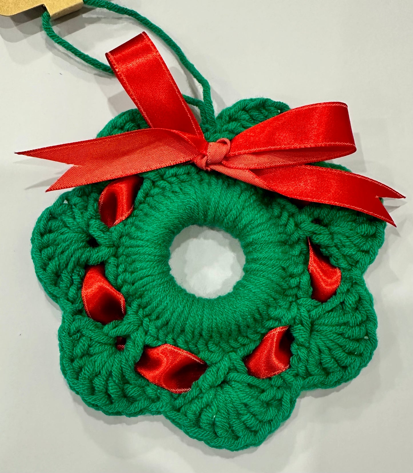 Handmade Christmas Wreath Ornament
