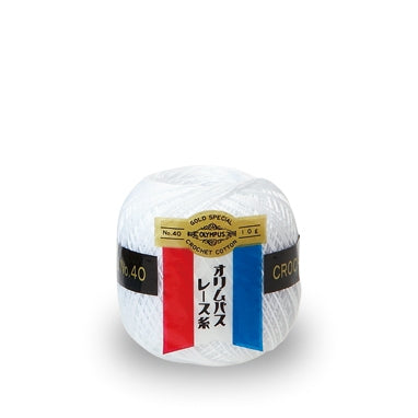 Olympus Lace Yarn - GOLD LABEL #40 (Solid)