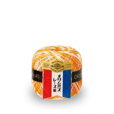 Olympus GOLD LABEL #40 Lace Yarn 10g (Mixed Colors)