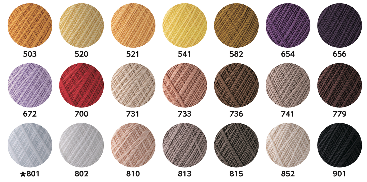 Olympus GOLD LABEL #40 Lace Yarn 10g