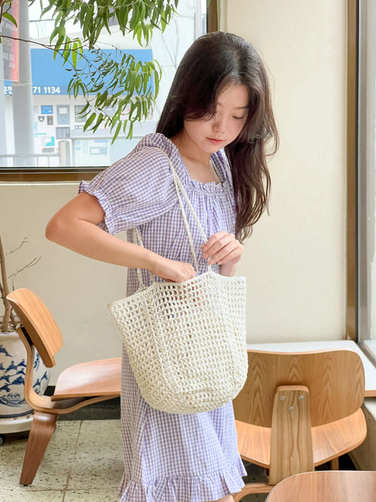 Yarn-a DIY Kits - Metallic Play Code H Bag