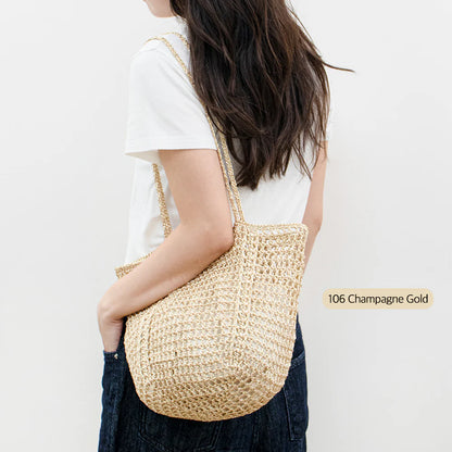 Yarn-a DIY Kits - Metallic Play Code H Bag