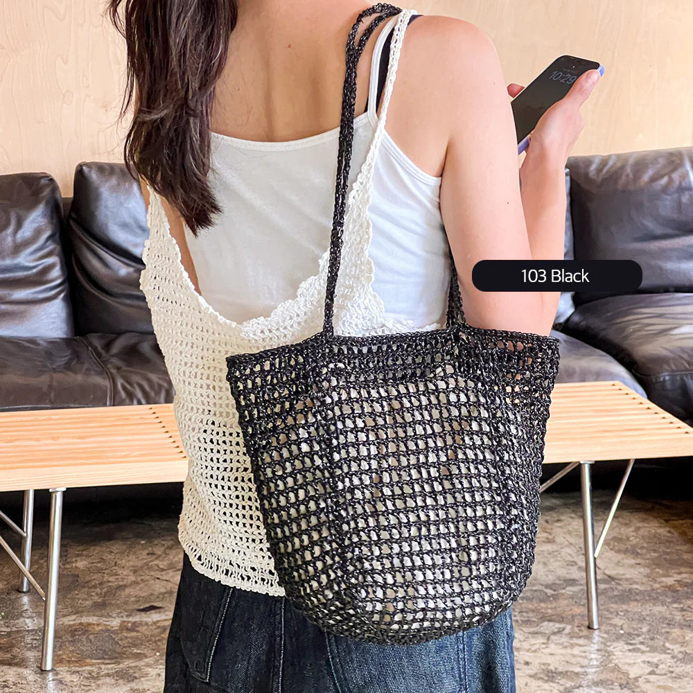 Yarn-a DIY Kits - Metallic Play Code H Bag