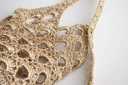 Yarn-a DIY Kits - Metallic Play Code Olive Bag