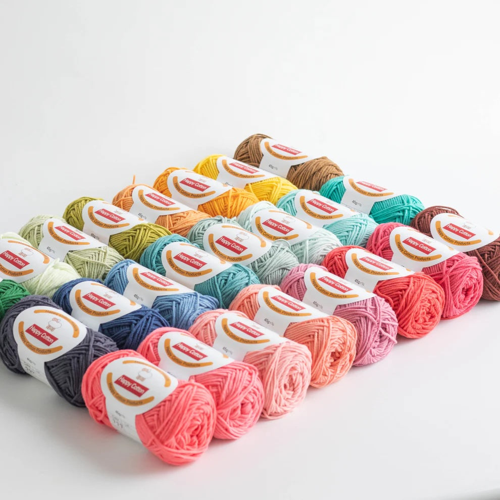 Baby Yarn - Happy Cotton 45g - Best for Beginners