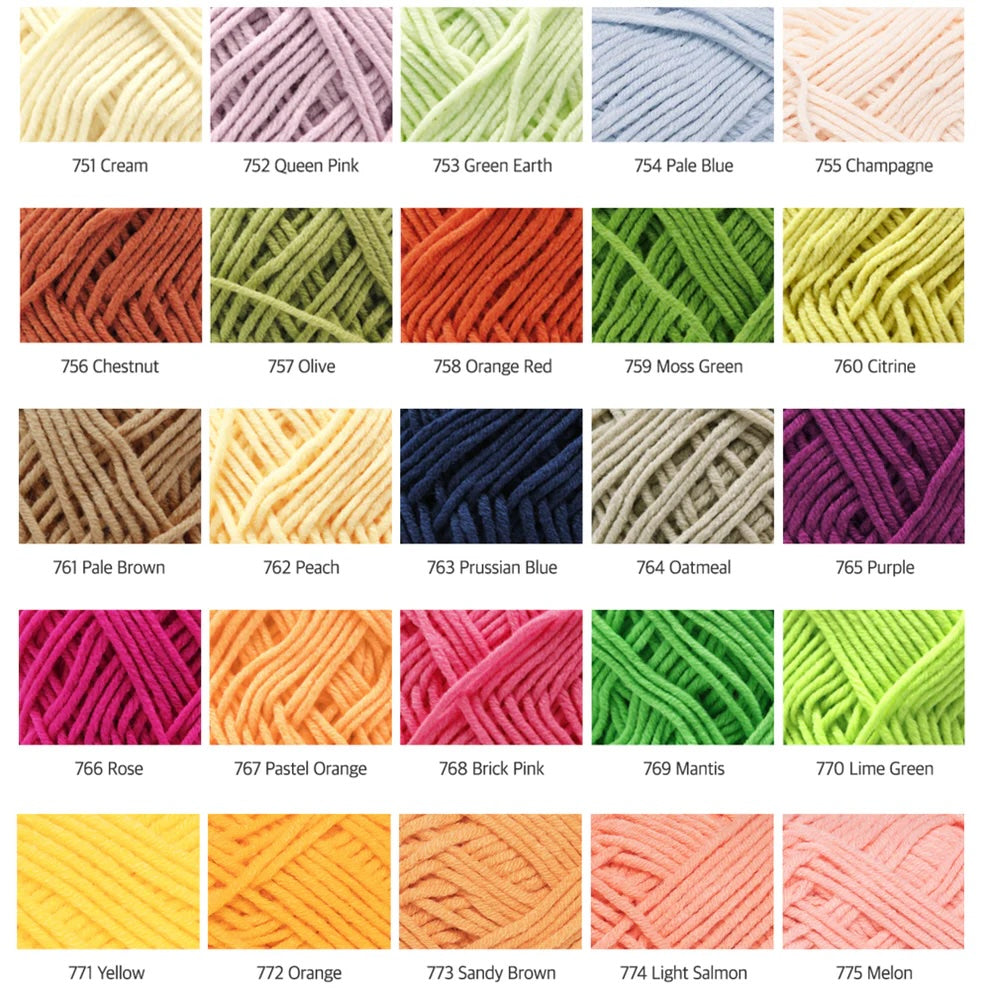 Baby Yarn - Happy Cotton 45g - Best for Beginners