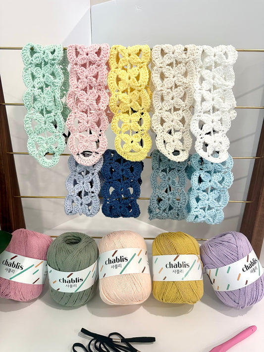 Handmade Chablis Headband