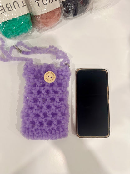 LuvLoopCraft Special - Phone Carry Bag DIY Kits – Daruma Tube Yarn