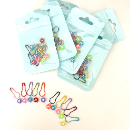 Numbered Stitch Markers (Set)
