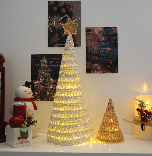 Yarn-a DIY Kits - Metallic Play Code Christmas Tree