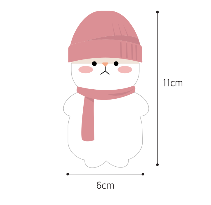 Yarn-a DIY Kits - Happy Cotton Hamster Doll