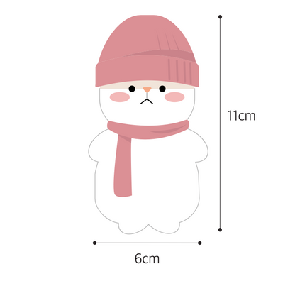 Yarn-a DIY Kits - Happy Cotton Hamster Doll