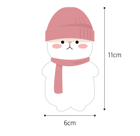 Yarn-a DIY Kits - Happy Cotton Hamster Doll