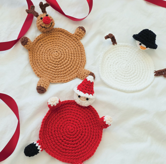 Yarn-a DIY Kits - Hug Me Tea Coaster