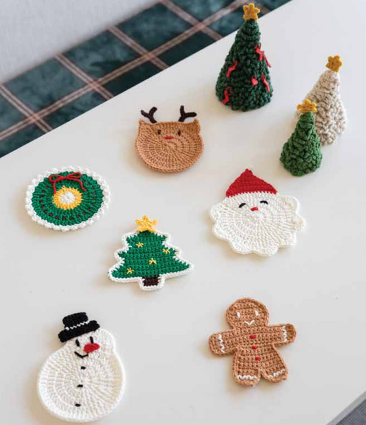 Yarn-a DIY Kits - Happy Cotton Christmas Ornament