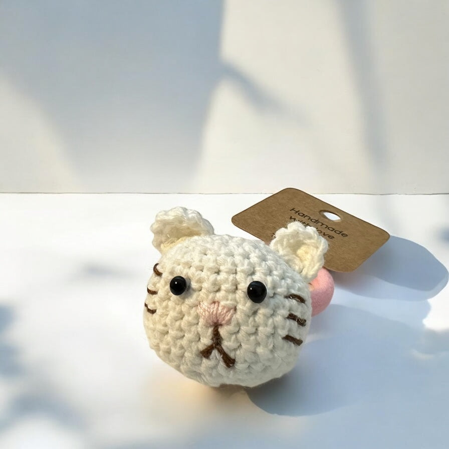 Handmade Crochet Hair Ties - Animal
