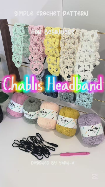 Handmade Chablis Headband