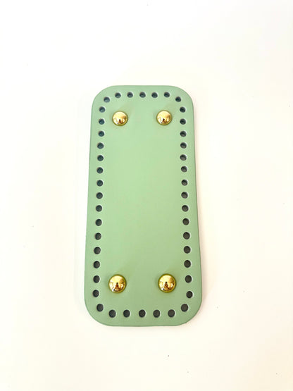 Genuine Leather Bag Bottom (Rectangle)