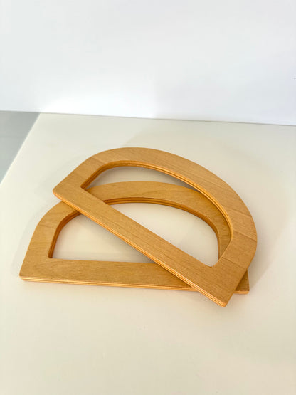 Wooden Handles (Semicircle)
