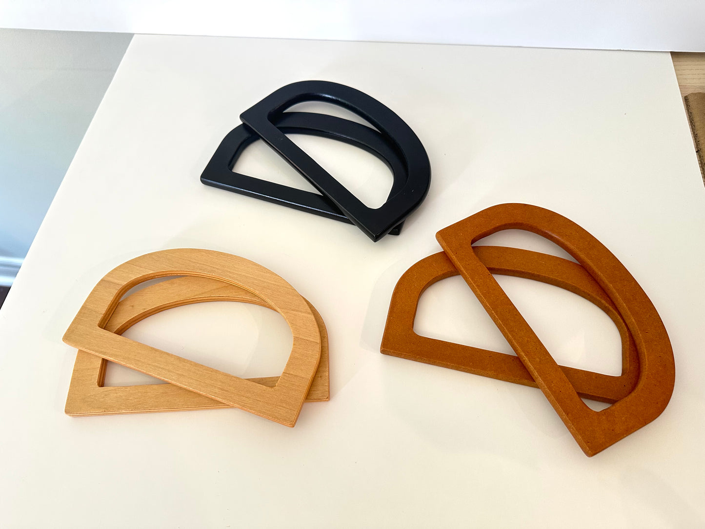 Wooden Handles (Semicircle)